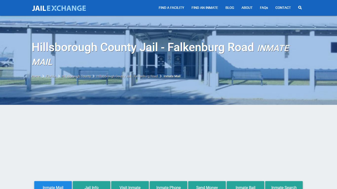 Hillsborough County Jail - Falkenburg Road Inmate Mail